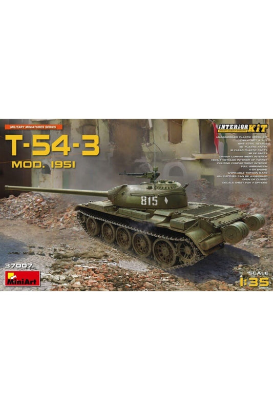 MiniArt T-54-3 Mod. 1951 Interior Kit