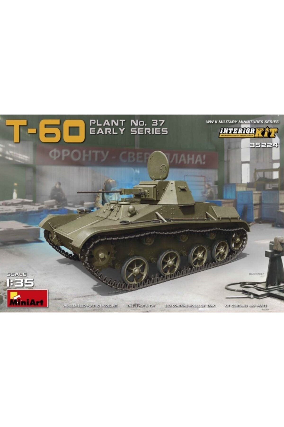 MiniArt T-60 (Plant No.37) İlk Seri, Sonbahar 1941 Üretim 