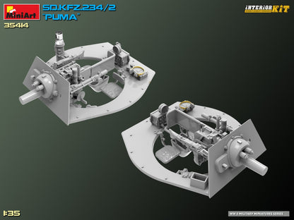 MiniArt Sd. Kfz. 234/2 Puma. Interior Kit