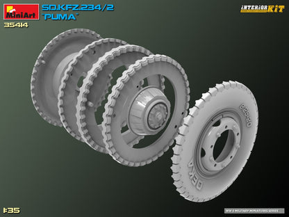 MiniArt Sd. Kfz. 234/2 Puma. Interior Kit