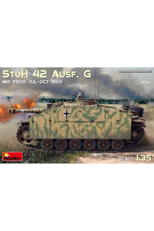 MiniArt 1:35 StuH 42 Ausf. G Ara Üretim (Tem-Ekim 1943)