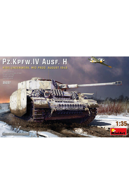 MiniArt Pz. Kpfw. IV Ausf. H Nibelungenwerk. Mid Prod. (AĞustos 1943)