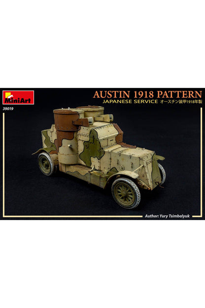 MiniArt Austin 1918 model Japon Servisi Interior Kit