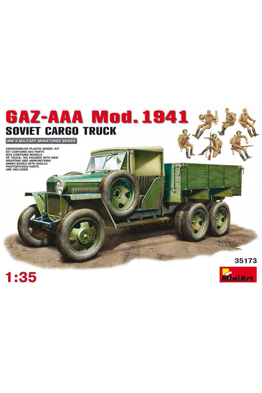 MiniArt GAZ-AAA Kargo Kamyonu Mod. 1941