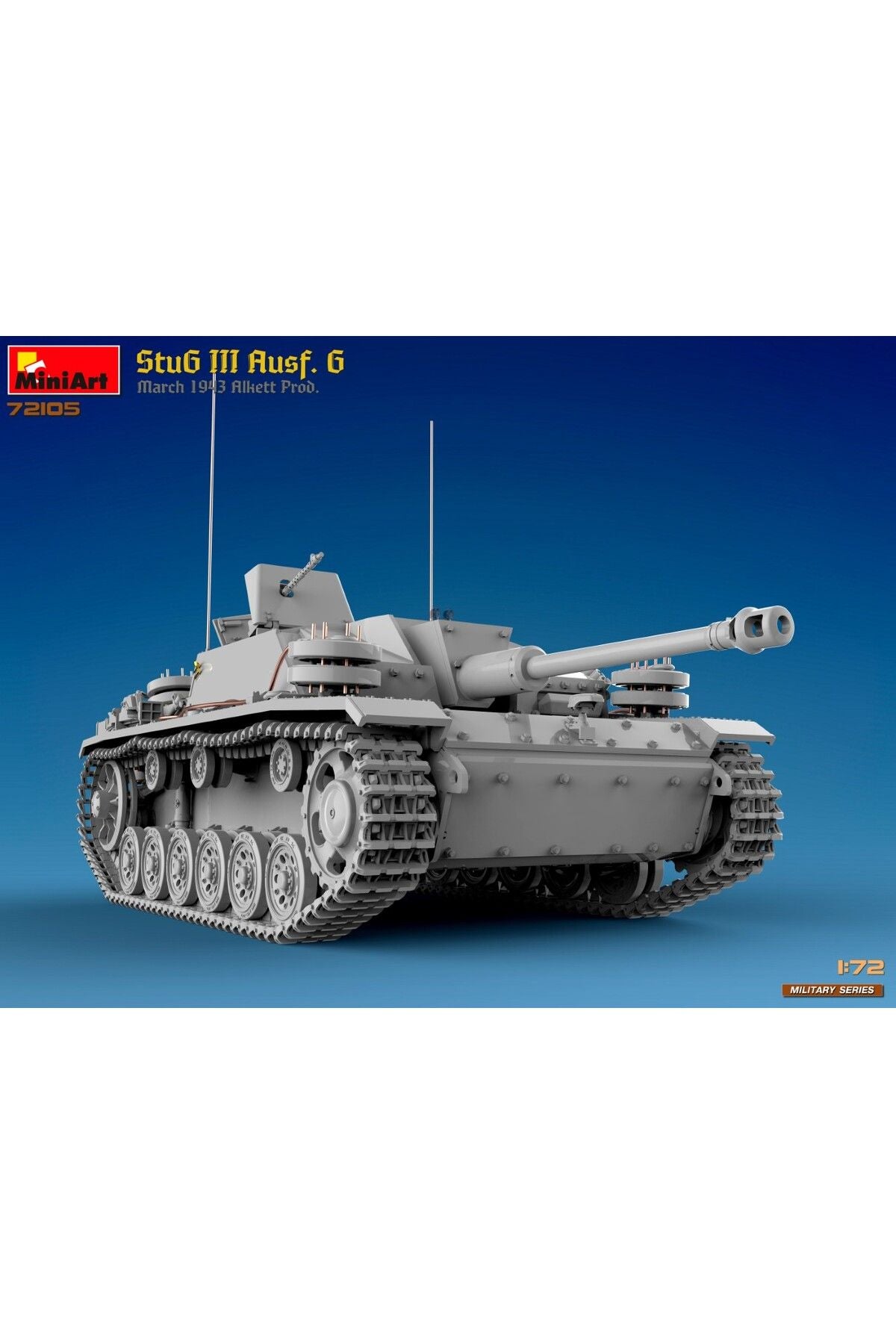 MiniArt 1:72 StuG III Ausf. G Mart 1943 Üretimi