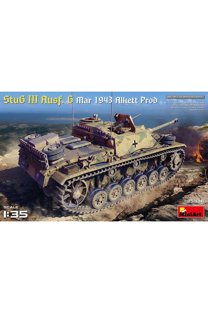 MiniArt StuG III Ausf G Mar 1943 Alkett Prod