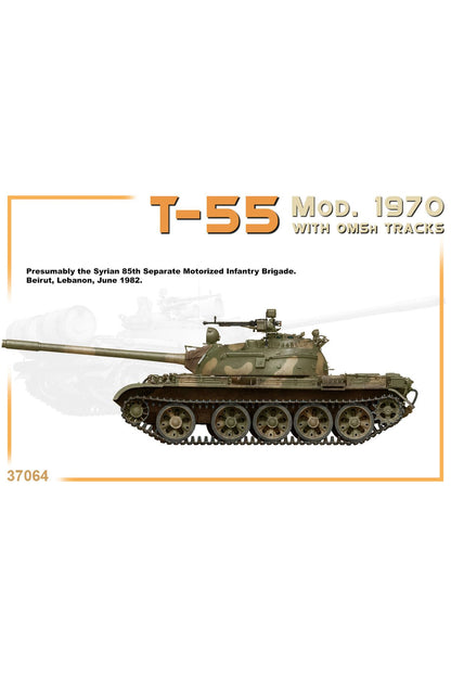 MiniArt OMSh Paletleri ile T-55 Mod. 1970