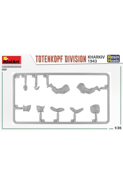 MiniArt TotenKopf Tümeni. Kharkov 1943. Reçine Başlı
