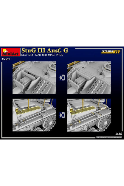 Miniart StuG III Ausf. G  Ara 1944 - Mart 1945 Interior Kit