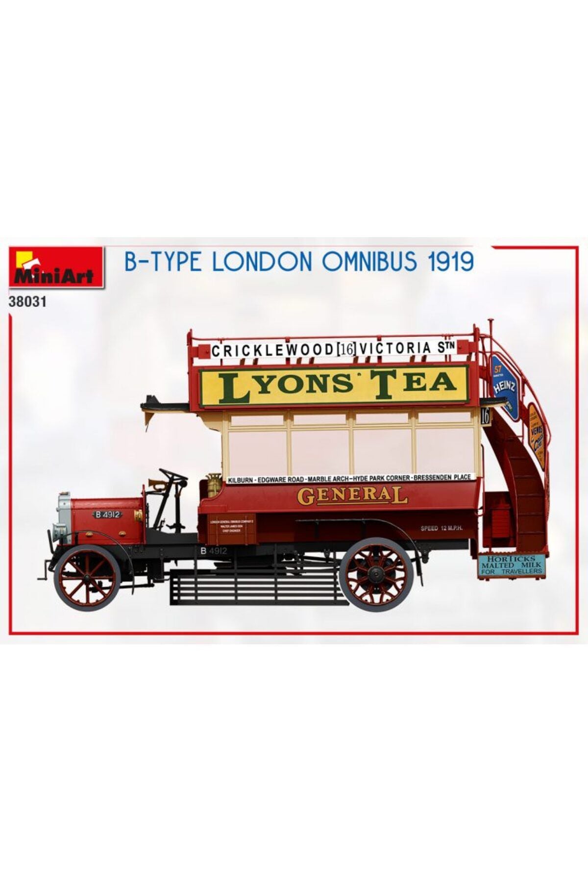 MiniArt B-Type Londra Omnibüs (1919)