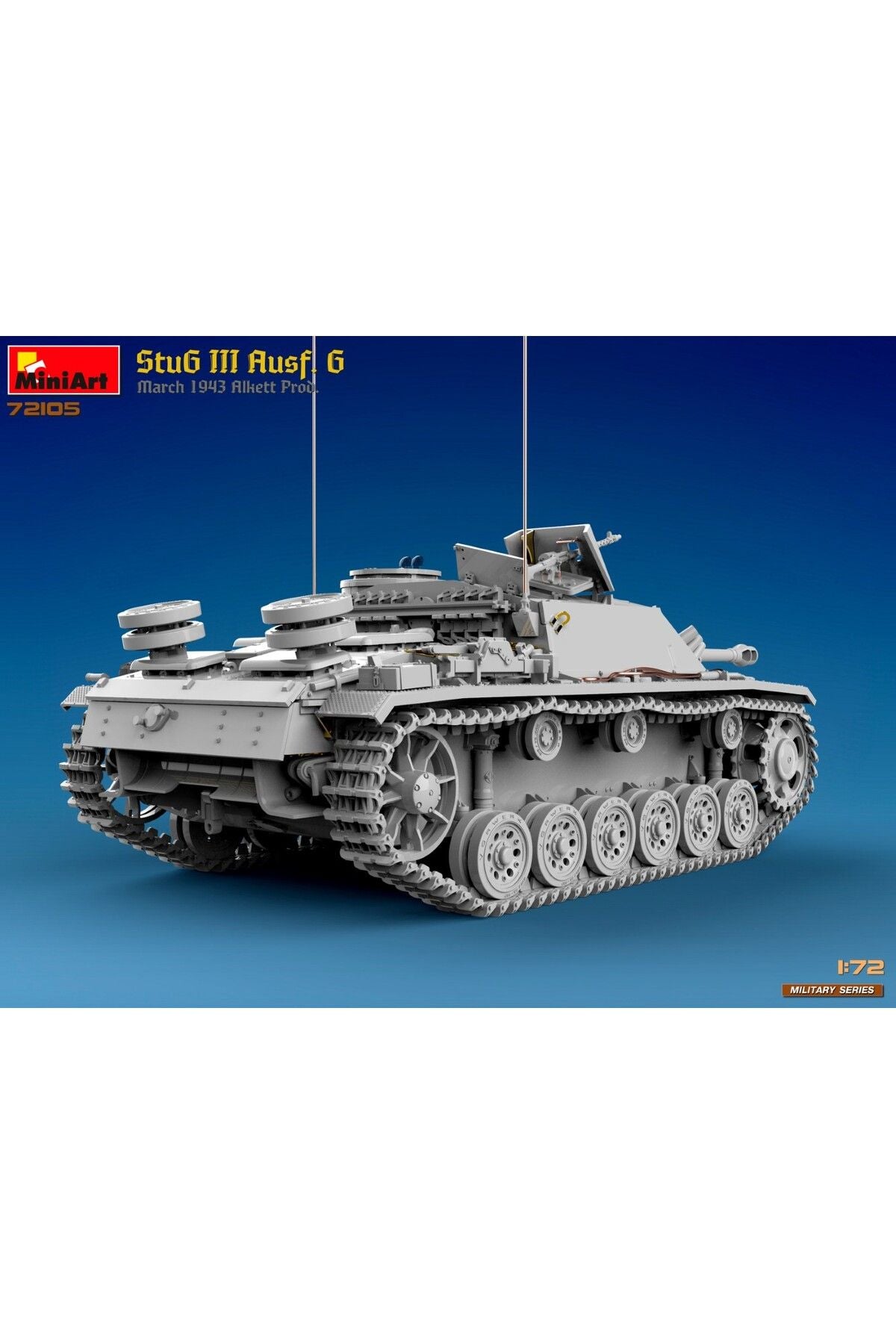 MiniArt 1:72 StuG III Ausf. G Mart 1943 Üretimi