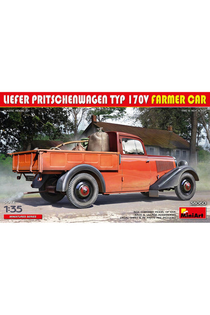 MiniArt Liefer Pritschenwagen Typ 170V Çiftçi Aracı