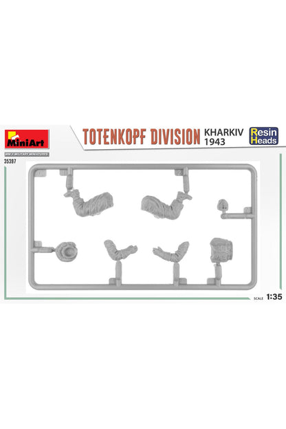 MiniArt TotenKopf Tümeni. Kharkov 1943. Reçine Başlı