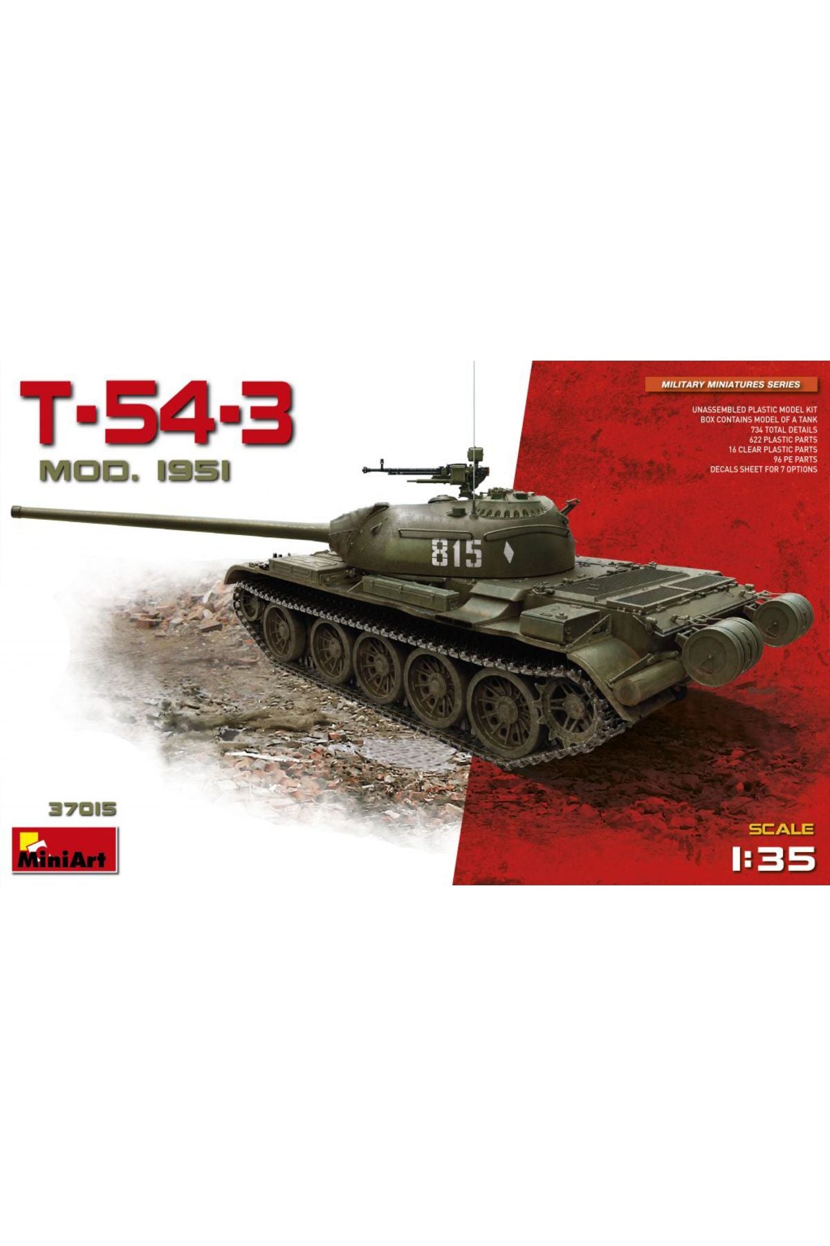 MiniArt T-54-3 Mod. 1951