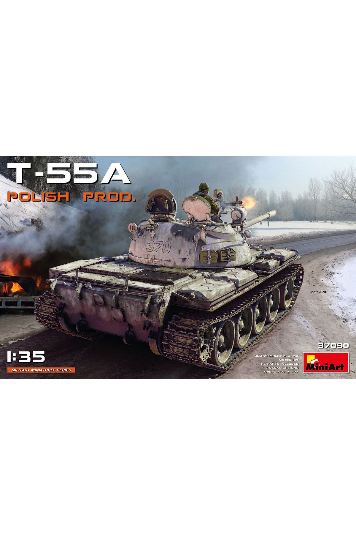 MiniArt T-55A Polonya Üretimi