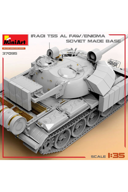 MiniArt 1:35 Iraklı T-55 Al Faw/Enigma. Sovyet Yapımı Kaide