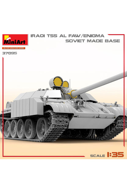 MiniArt 1:35 Iraklı T-55 Al Faw/Enigma. Sovyet Yapımı Kaide