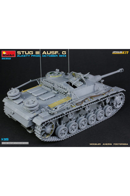 MiniArt 1:35 Stug III Ausf. G Ekim 1943 Alkett Prod. Interior Kit