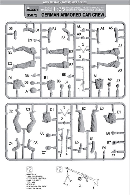 MiniArt Zırhlı Alman Araç Mürettebatı