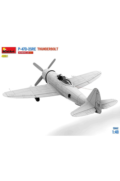 MiniArt 1:48 P-47D-25RE Thunderbolt İleri Düzey Kit