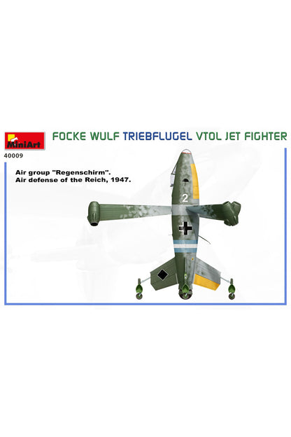 MiniArt Focke Wulf Triebflugel (VTOL) Jet UçaĞı