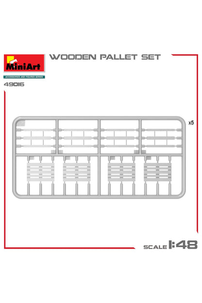 MiniArt 1:48 Ahşap Palet Seti