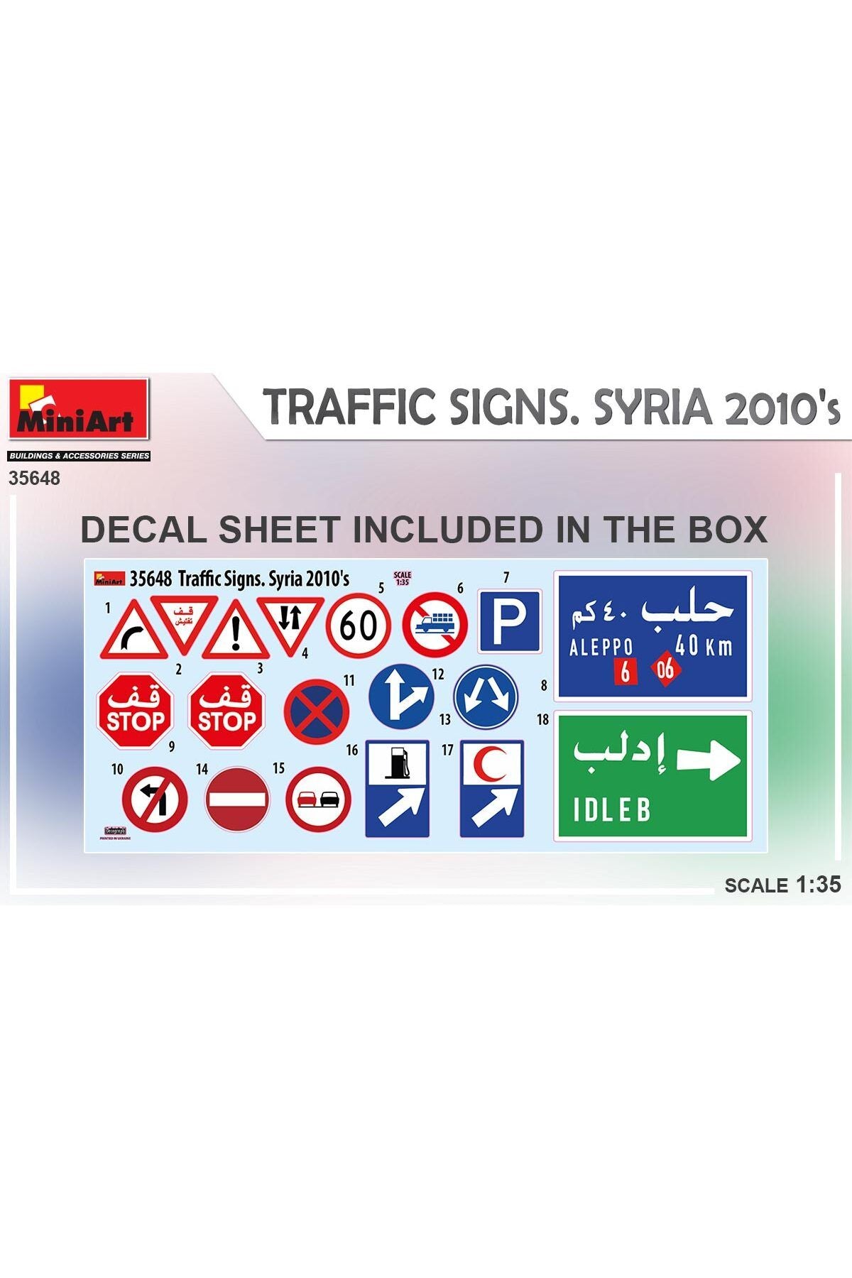 MiniArt Trafik İşaretleri. Suriye 2010