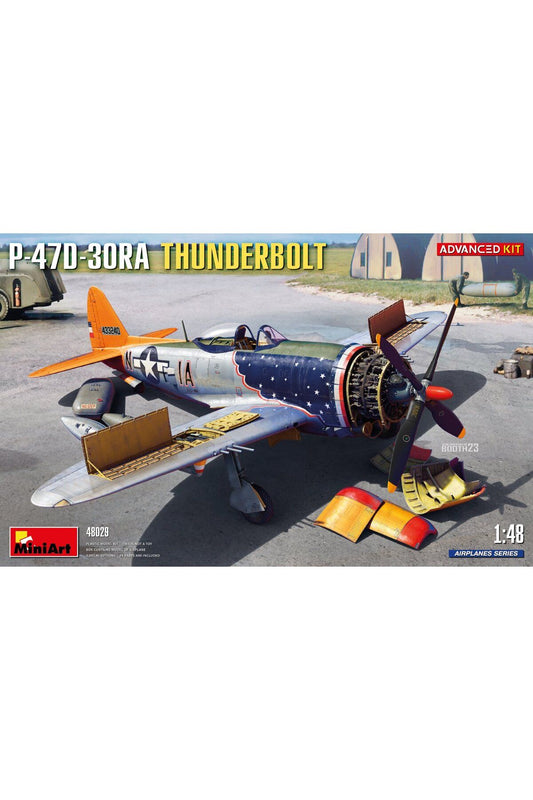 MiniArt 1:48 P-47D-30RA Thunderbolt. İleri Düzey Kit.