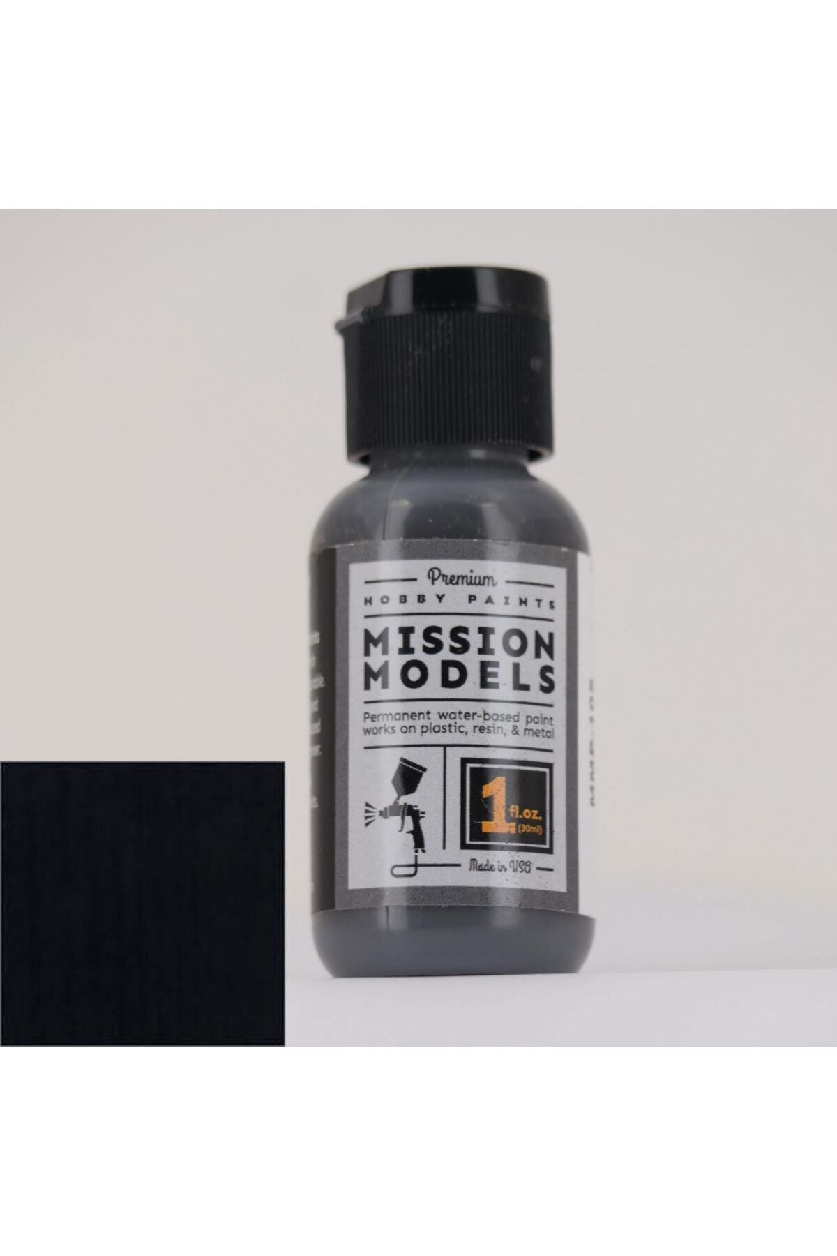 Mission Models MMP-105 Worn Black Grey Tires / Camo Maket Boyası 30ml