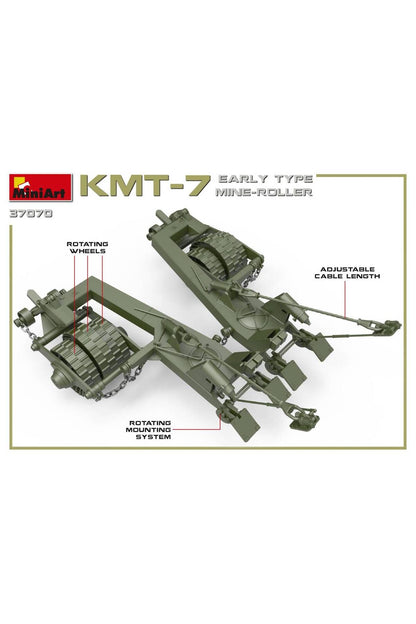 MiniArt KMT-7 Early Type Mayın Silindiri