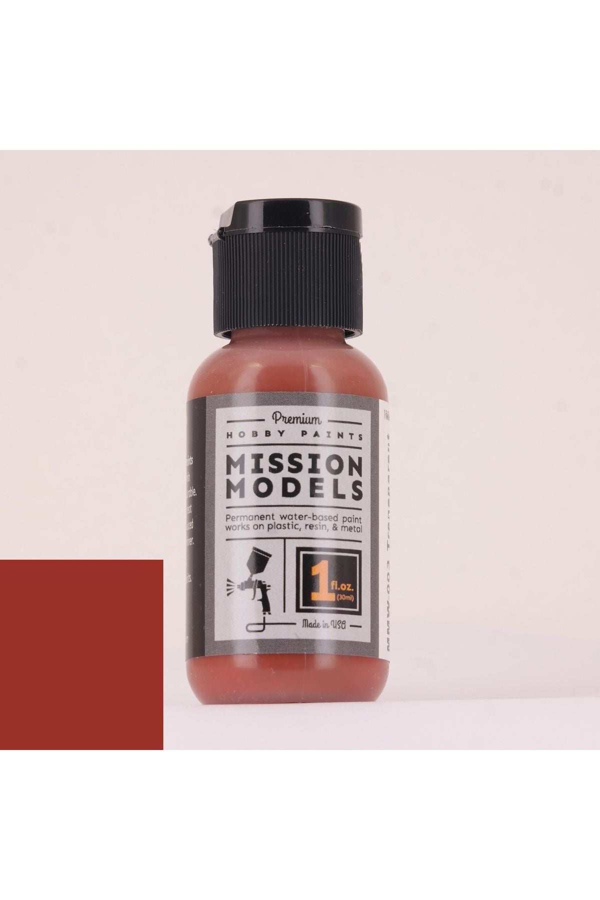 Mission Models MMW-003 Transparent Light Rust Eskitme Boya 30ml