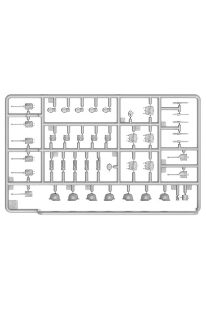 MiniArt Alman Tank Mürettebatı- Kharkov 1943 (Reçine Başlı)