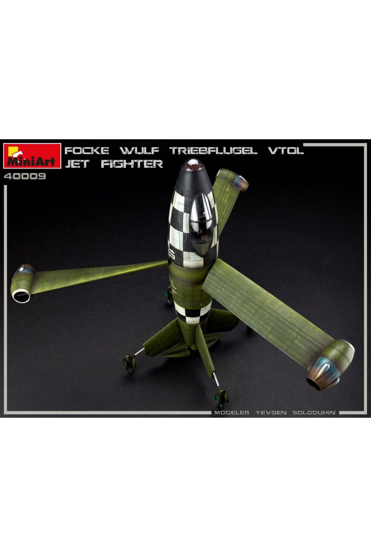 MiniArt Focke Wulf Triebflugel (VTOL) Jet UçaĞı