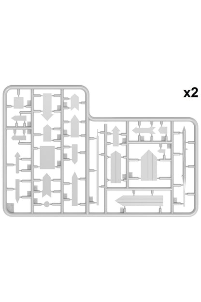 MiniArt II. Dünya Savaşı Yol İşaretleri (Ardennes, Almanya 1945)