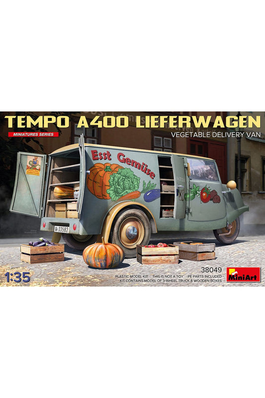 MiniArt Tempo A400 Lieferwagen. Sebze Taşıma Aracı