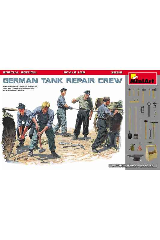 MiniArt Alman Tank Tamir Ekibi. Özel Üretim