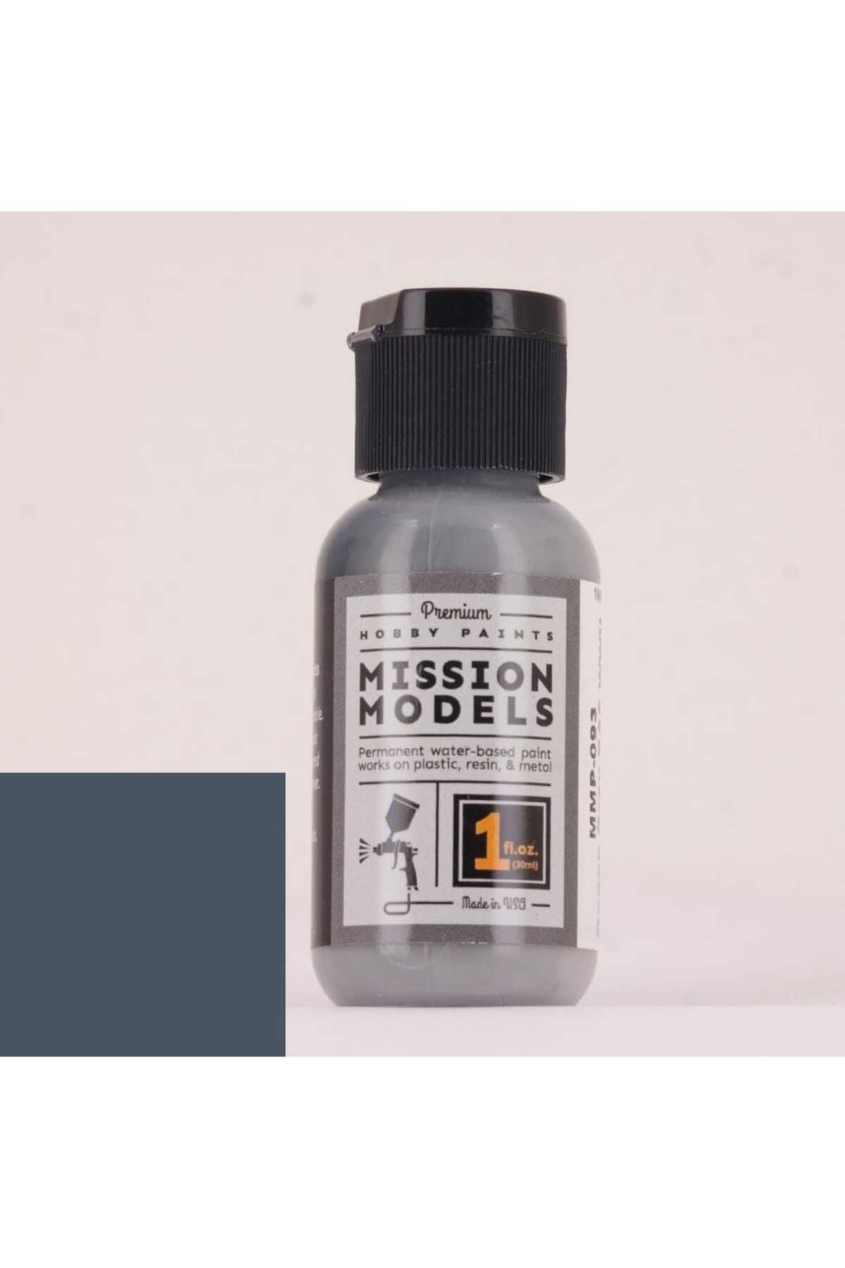 Mission Models MMP-084 Gunship Grey Maket Boyası 30ml