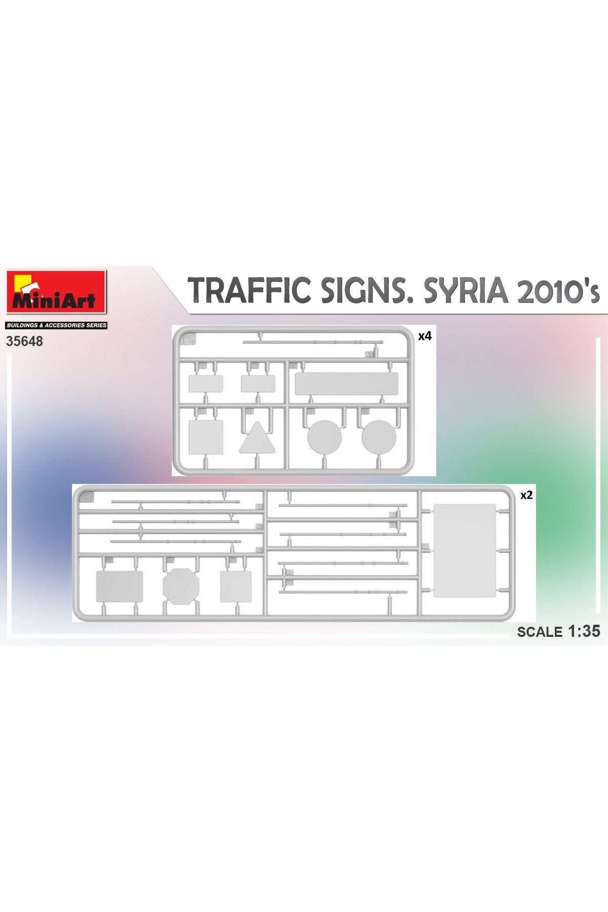 MiniArt Trafik İşaretleri. Suriye 2010