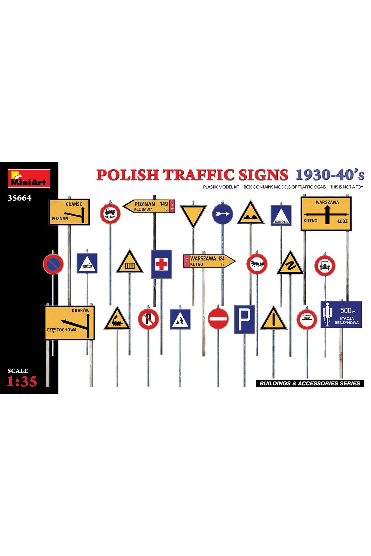 MiniArt Polonya Trafik İşaretleri