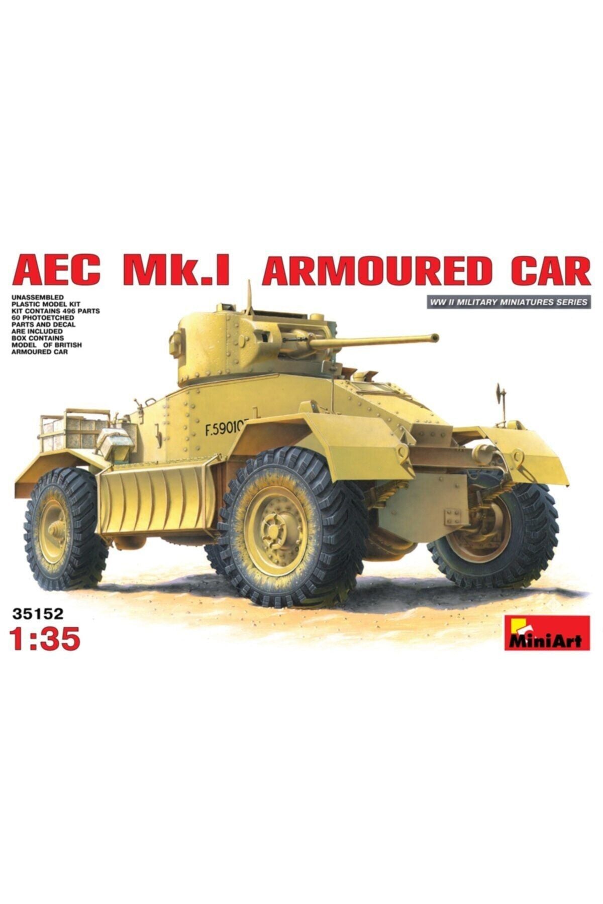 MiniArt AEC Mk I Zırhlı Araç