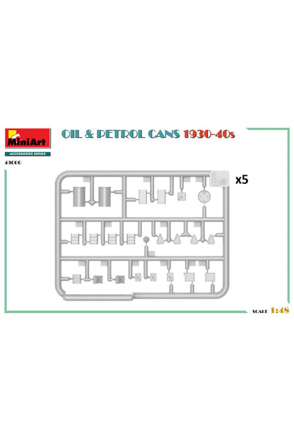 MiniArt YaĞ & Petrol Bidonları 1930-40'lar