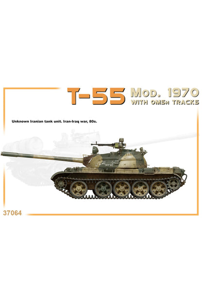 MiniArt OMSh Paletleri ile T-55 Mod. 1970