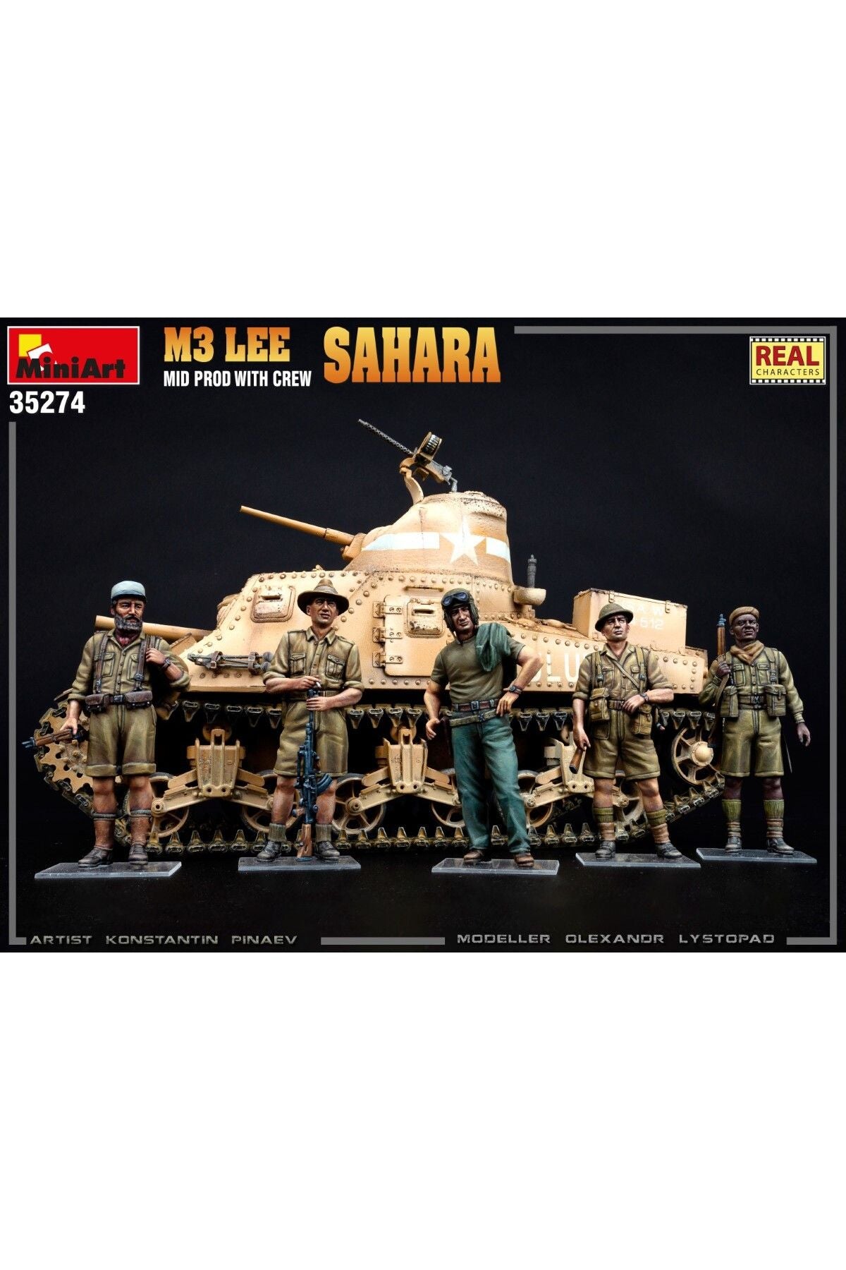 MiniArt M3 Lee Mid. Production. Sahra Mürettebat ile birlikte