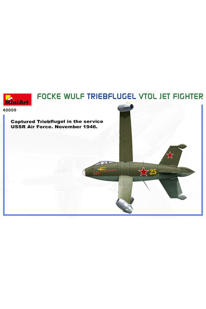 MiniArt Focke Wulf Triebflugel (VTOL) Jet UçaĞı