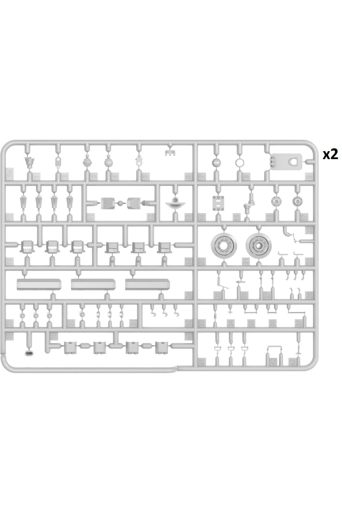 MiniArt Pz. Kpfw. IV Ausf. H Vomag. Mid Prod. (Temmuz 1943) Interior Kit