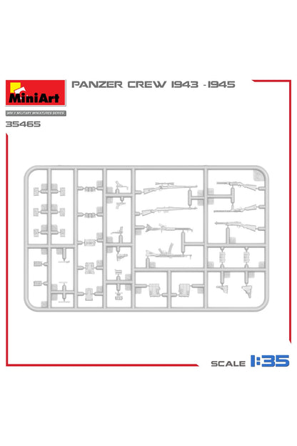 MiniArt 1:35 Panzer Mürettebatı (1943-1945)