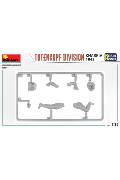 MiniArt TotenKopf Tümeni. Kharkov 1943. Reçine Başlı