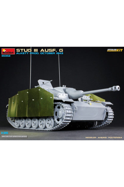 MiniArt 1:35 Stug III Ausf. G Ekim 1943 Alkett Prod. Interior Kit