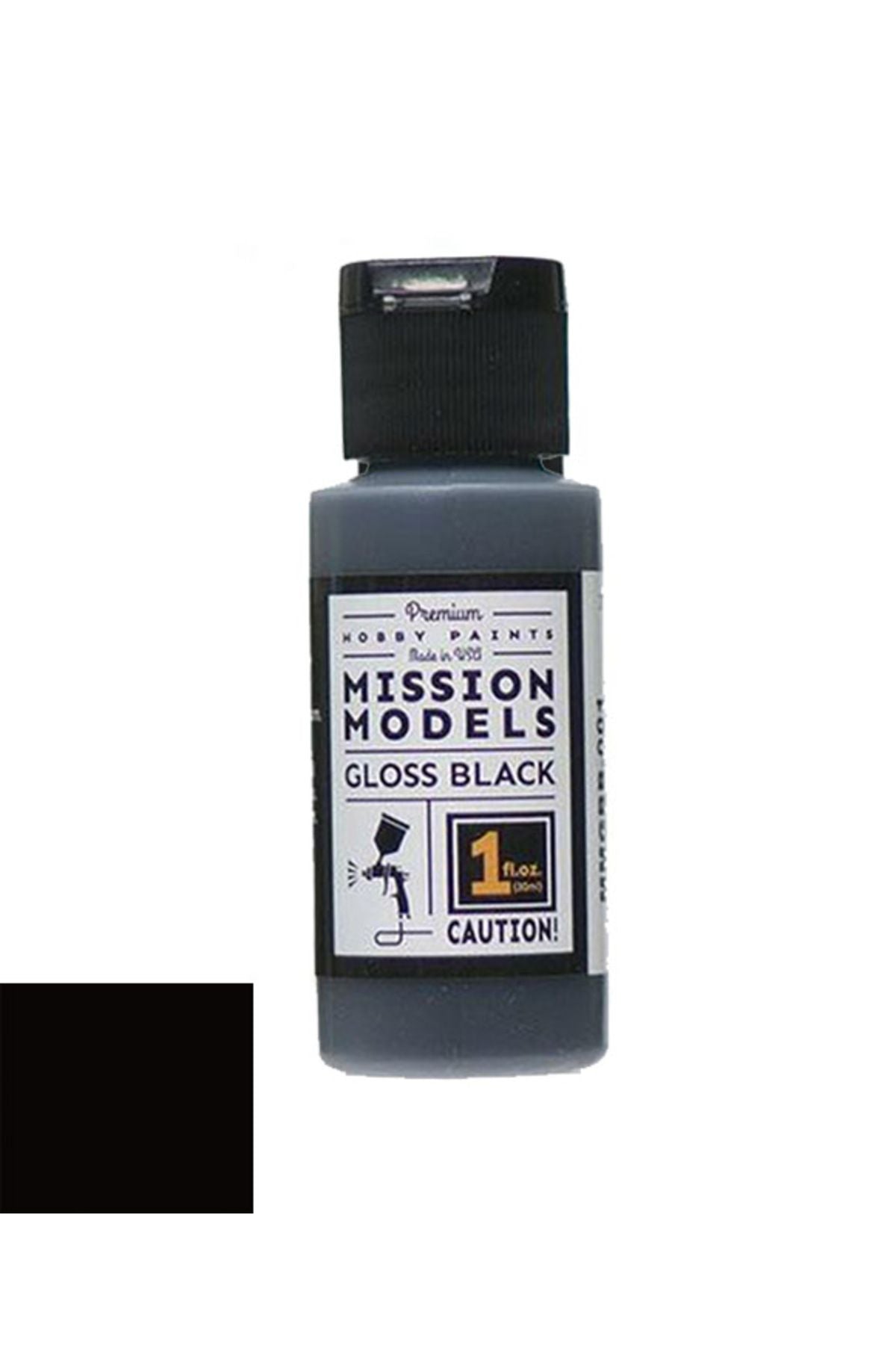 Mission Models MMGBB-001 Gloss Black Base for Chrome Maket Boyası 30ml