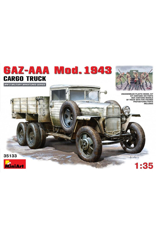 MiniArt GAZ-AAA Mod. 1943 Kargo Kamyonu